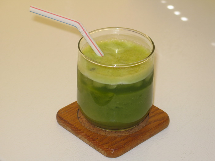 Pennywort and Green Bean Juice – Pennywort and Coconut Juice
