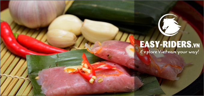 Fermented Pork Rolls in Thanh Hoa