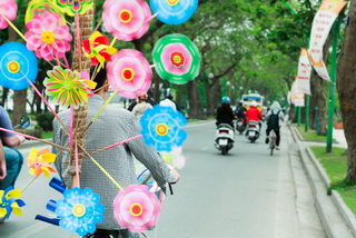 Street in Ha Noi - Vietnam